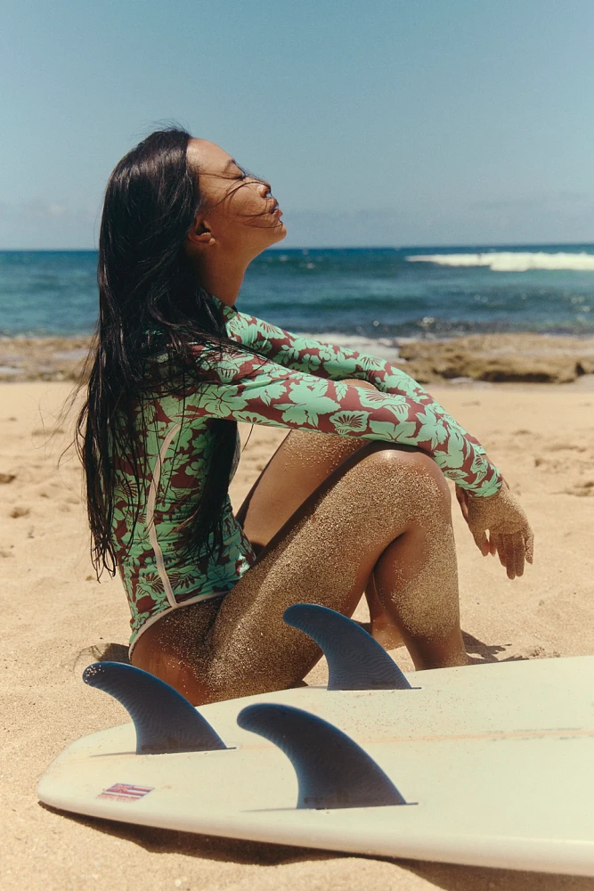 Acacia Ehukai Piped Surf Rash Guard