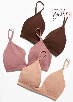 Baseline Bralette 3-Pack Bundle