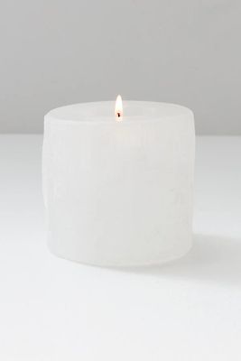 Selenite Candle Holder by Ariana Ost at Free People, Selenite, One Size
