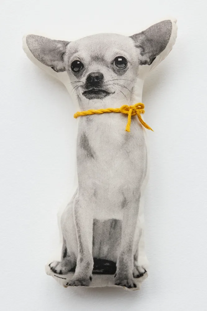 Silkscreen Chihuahua Pillow