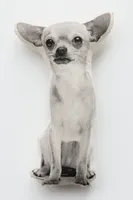 Silkscreen Chihuahua Pillow