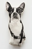 Silkscreen Boston Terrier Pillow