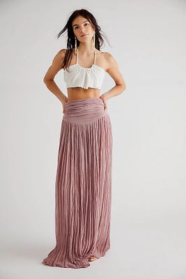 Jen's Pirate Booty Lapis Maxi Skirt by at Free People, Amethyst,