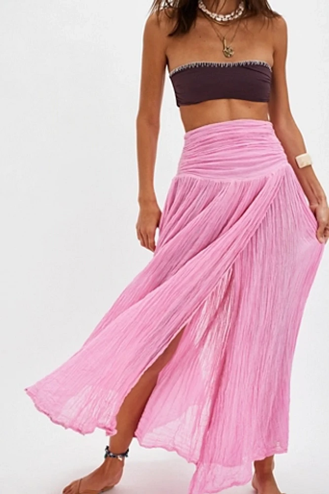 Jen's Pirate Booty Lapis Maxi Skirt