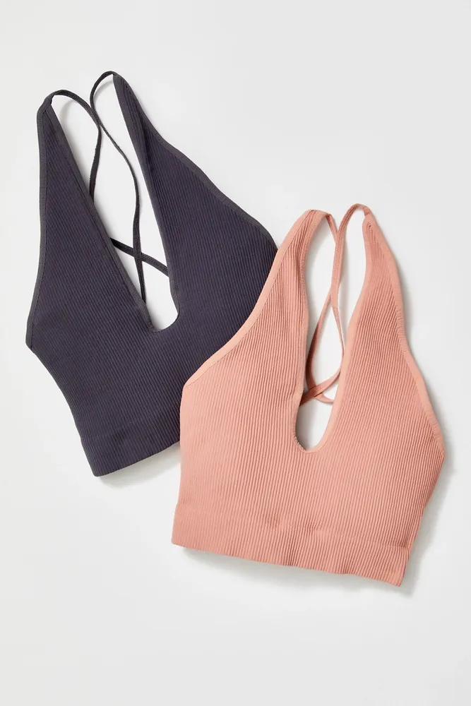 Seamless Scoop Bralette (2-Pack)