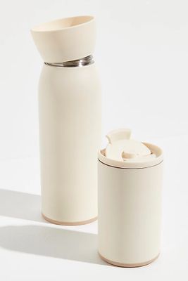 Hitch Water Bottle by Free People, Natural White, One Size