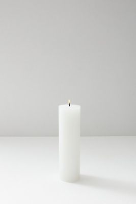 20cm Wax Altar Candle by KunstIndustrien at Free People, Ivory, One Size