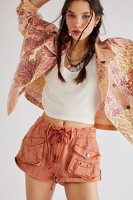 Waimea Slouchy Solid Shorts by Free People,