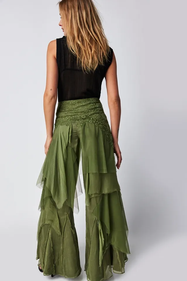 Free People Rock And Frill Pants