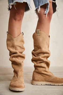 Tristan Tall Slouch Boots by Free People, Camel, EU