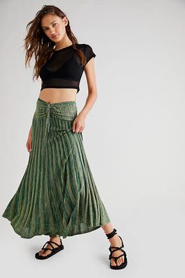 Silvia Sweater Convertible Maxi Skirt by Free People, Combo,