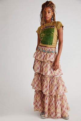 Sawyer Maxi Skirt by Free People, Combo,