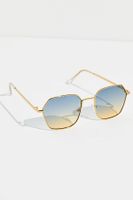 Staple Square Sunglasses by Free People, One