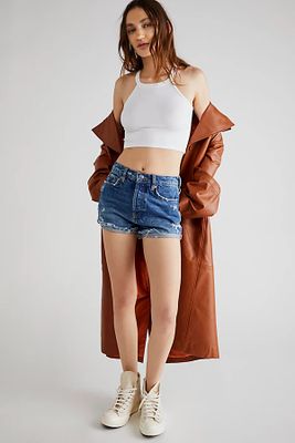 The Lasso Shorts by We The Free at Free People, Deep Sea, 32