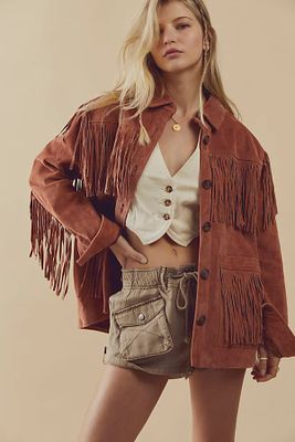 Shimmy Shirt Jacket by Blank NYC at Free People,