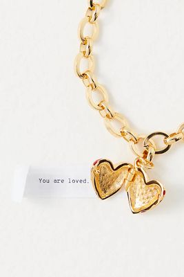 Fortune & Frame Gold Plated Charm Bracelet by Fortune & Frame at Free People, 14k Gold Plated, One Size