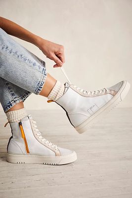 La Jolla Hi Top Sneakers by ONCEPT at Free People, White Cloud, US