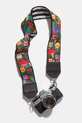 Mushroom Camera Strap by Hiptipico at Free People, Multi, One Size