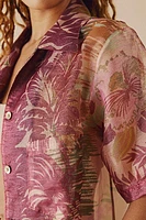 Anna Sui Tropical Paradise Buttondown