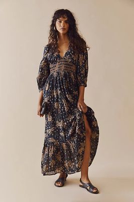 Golden Hour Maxi Dress by Free People, Combo,