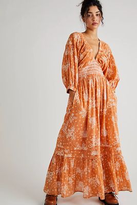Golden Hour Maxi Dress by Free People, Combo,