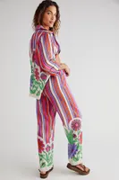 Anna Sui Dazzling Dahlia Stripe Set