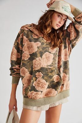 It's A Vibe Printed Hoodie by We The Free at People, Combo,