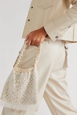 Angelica Clutch by FP Collection at Free People, Ivory, One Size