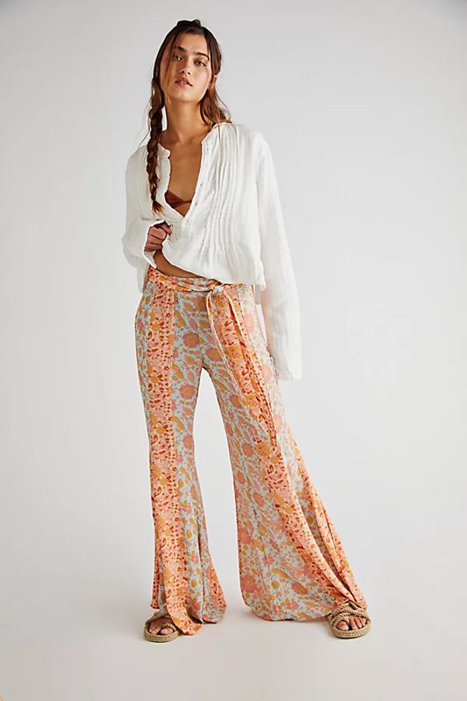 Bali Sultry Boho Flare Pants 