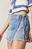 We The Free Emmy Denim Skort