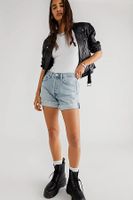 AGOLDE Cuffed Parker Long Shorts by at Free People,