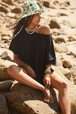 Formes Holiday Bucket Hat by Lack of Colour at Free People, Green,