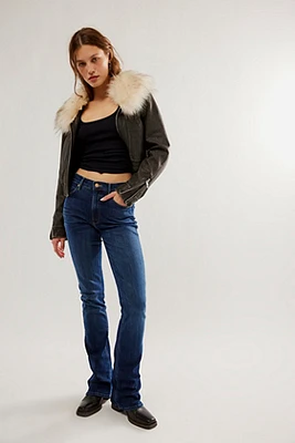 MOTHER Mid-Rise Runaway Jeans