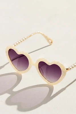 Lele Sadoughi Sweetheart Sunglasses