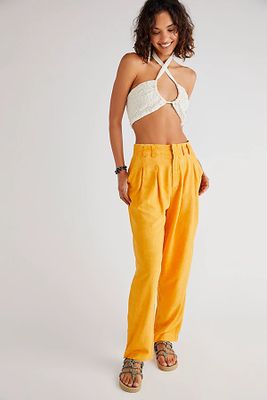 Calla Pleated Trousers by Free People, US
