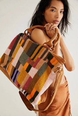 Cleobella Mosaic Weekender Bag by Free People, Mosaic Multi, One Size
