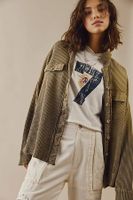 FP One Scout Dip Dye Jacket by at Free People, Sea Serpent Combo,