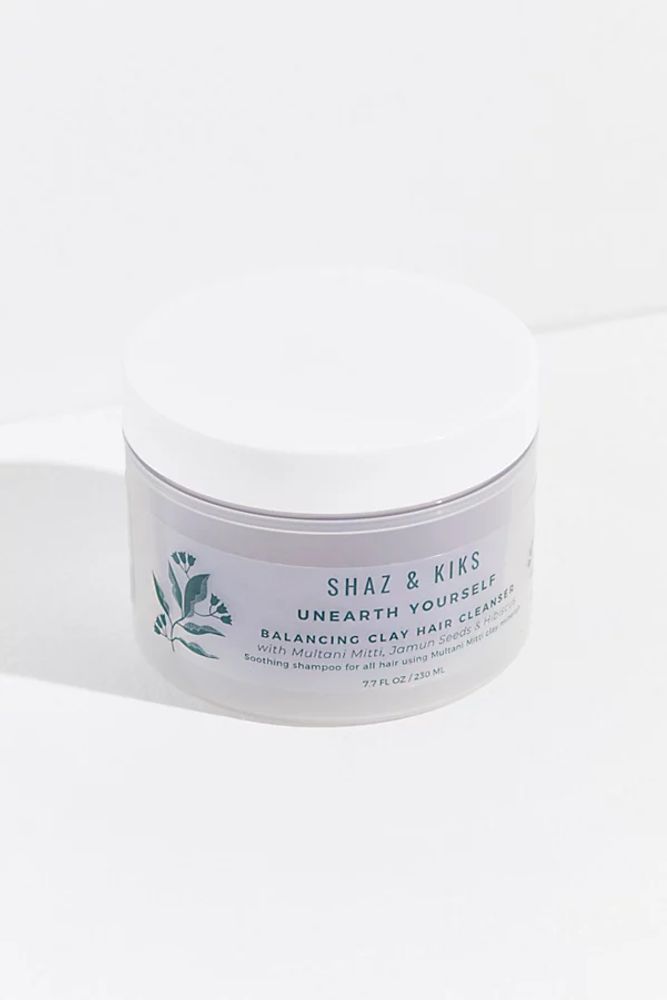 Shaz & Kiks Unearth Yourself Balancing Clay Hair Cleansing Shampoo by SHAZ & KIKS at Free People, One, One Size