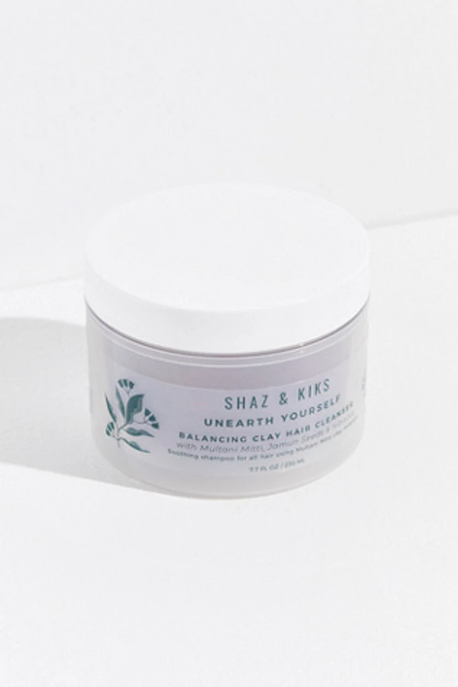 Shaz & Kiks Unearth Yourself Balancing Clay Hair Cleansing Shampoo