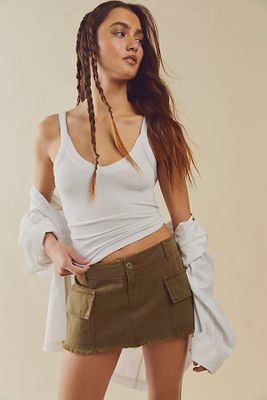 Utilities Included Mini Skirt by Free People, US