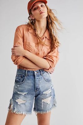 CRVY Night Boyfriend Shorts by We The Free at People,