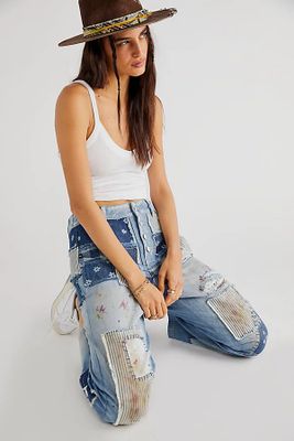 Azalea Jeans by We The Free at People, Blue Daisy,