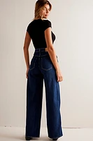 CRVY Gia Wide-Leg Jeans