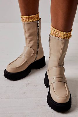 Madison Loafer Boots by Free People, Afterglow, EU
