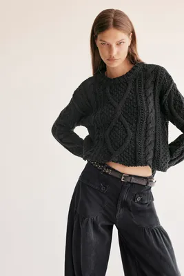 Cutting Edge Cable Pullover