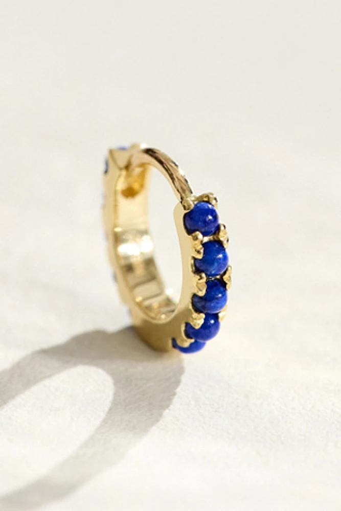 Maria Tash 6.5mm Lapis Eternity Hoop