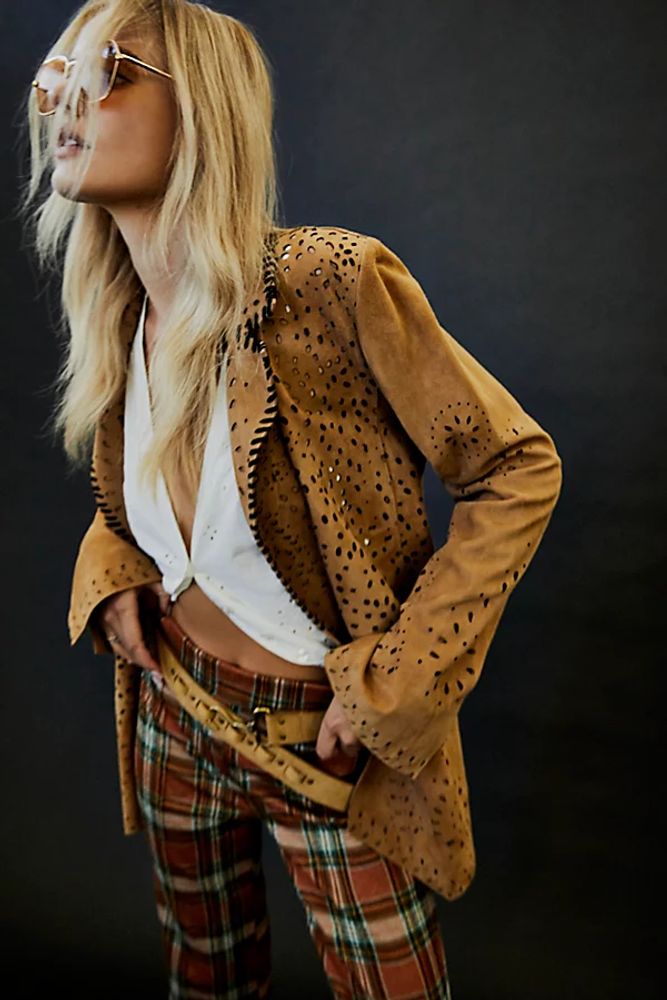 Courtney Blazer by We The Free at Free People, Whiskey, S