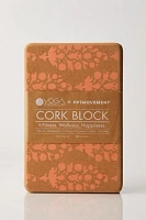 FP Movement x Yoga Design Lab Cork Yoga Block