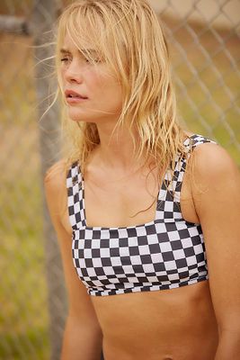 Salt Gypsy Luna Surf Crop Top by at Free People, And Checkers,