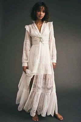 Pearla Maxi Dress by Free People, Ivory,